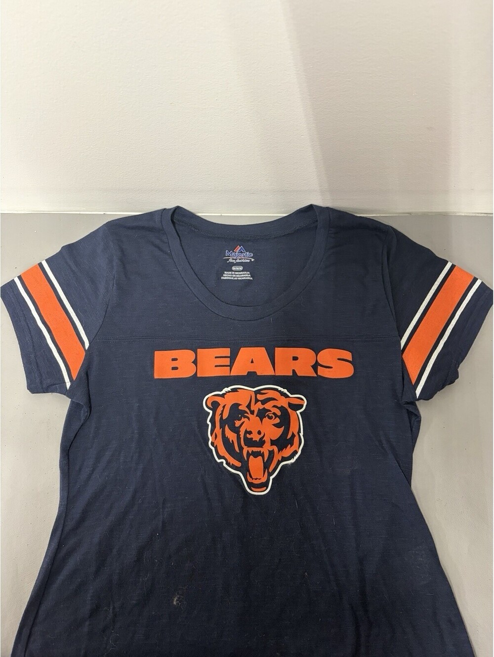 Chicago Bears NFL Women's T-Shirt Majestic Size Medium
